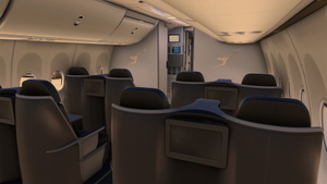 iFly 737 MAX 8 Qantas Airways VH-VZU with Cabin thumbnail 8