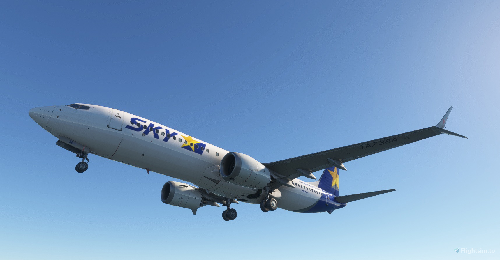 iFly 737 MAX8 Skymark (JA738A) New Design (Fictional) のために