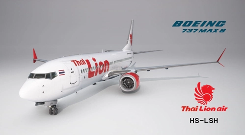 iFly B737 MAX 8 | Thai Lion Air | HS-LSH | Weathered
