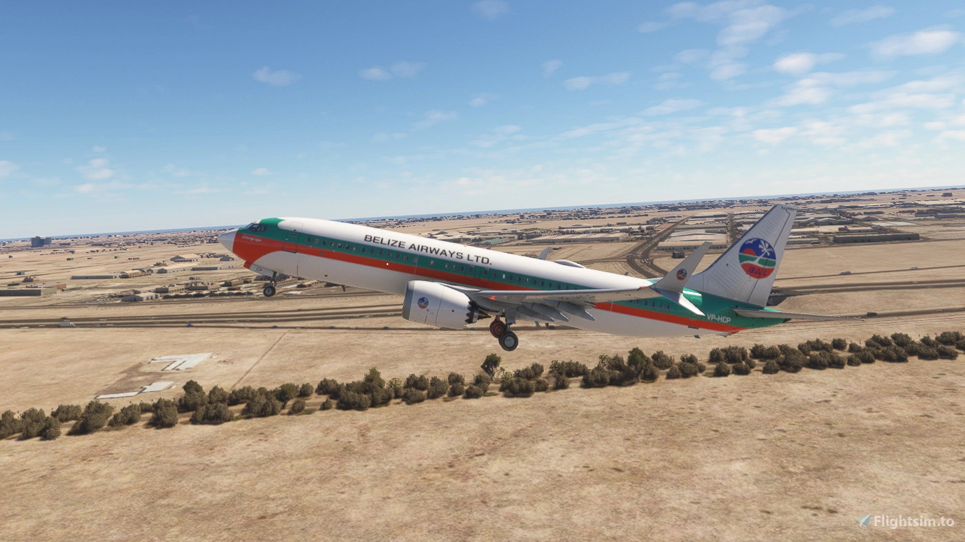 iFly B737 MAX8 Belize Airways w/Cabin Fictional Requested para iFly B737 MAX8 Belize Airways w/Cabin Fictional Requested para
