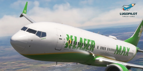 iFly Boeing 737- MAX8 | Laser Airlines YV3340 ( Fictional texture)