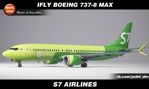 iFly Boeing 737 Max 8 - S7 Airlines