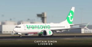 iFly Boeing 737 Max 8 Transavia (PH-HXP) (Fictional - Requested) | Modeled Cabin thumbnail 1