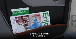iFly Boeing 737 Max 8 Transavia (PH-HXP) (Fictional - Requested) | Modeled Cabin thumbnail 13