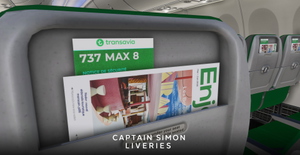iFly Boeing 737 Max 8 Transavia (PH-HXP) (Fictional - Requested) | Modeled Cabin thumbnail 15