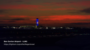 Improved  airport LLBG Textures | Fixed Textures + Yellow pin light ATC🎗 | David Rosenfeld LLBG thumbnail 4