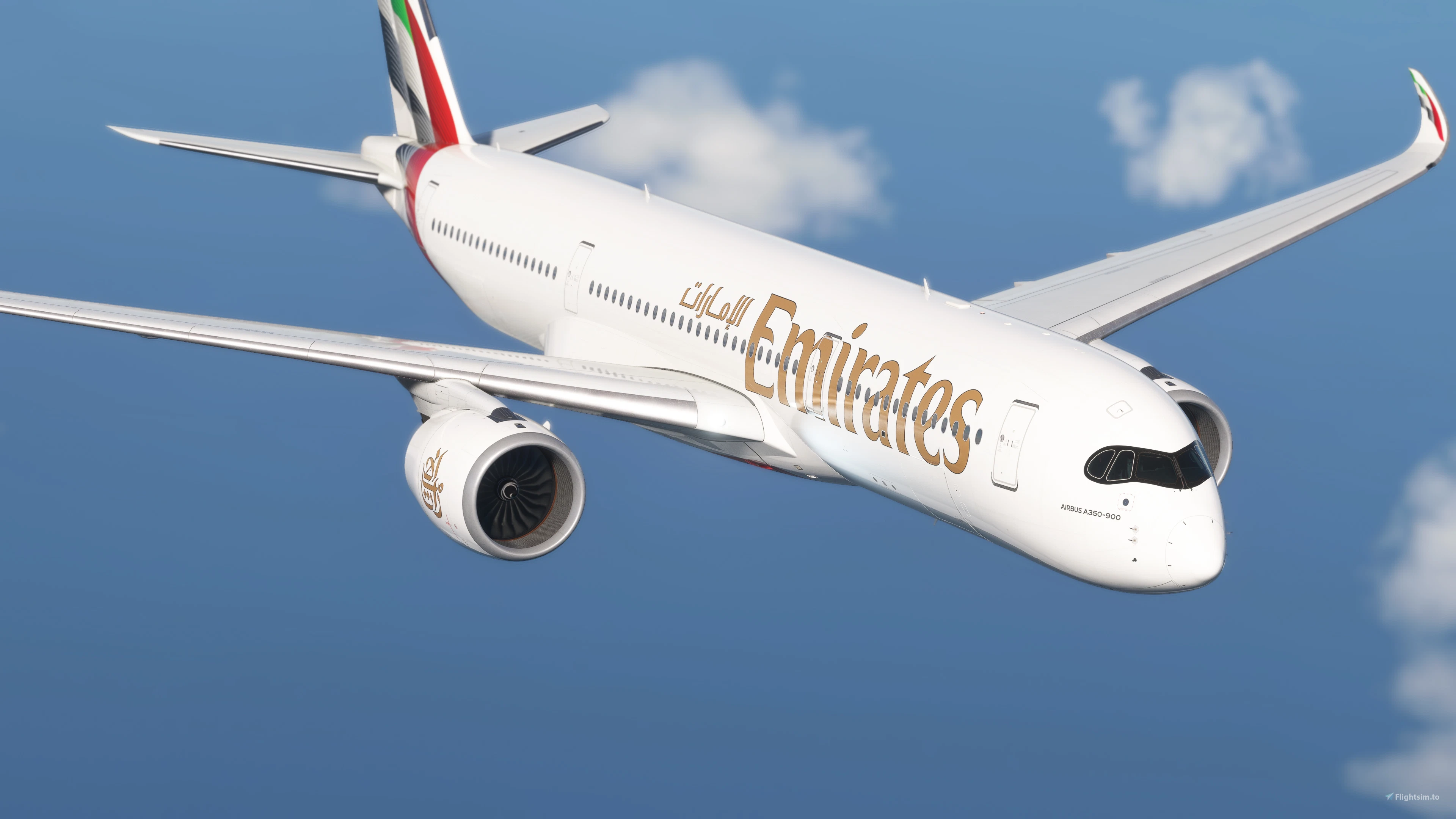Improved Engine and Spinner Blur | IniBuilds A350-900 & 1000 - Image 1