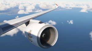 Improved Engine and Spinner Blur | IniBuilds A350-900 & 1000 thumbnail 2