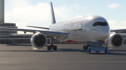 Improved Engine and Spinner Blur | IniBuilds A350-900 & 1000