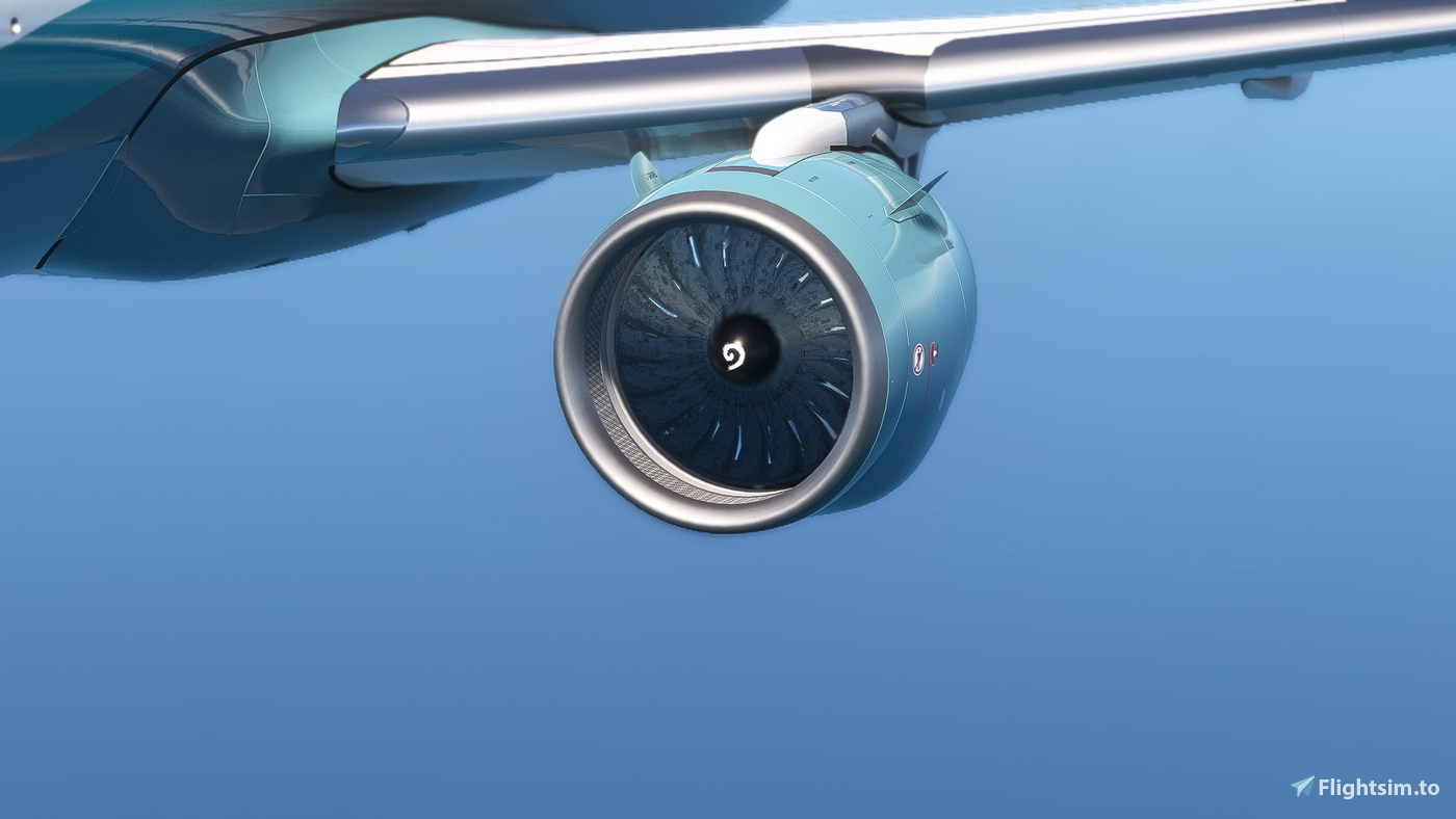 [A32NX] PW & LEAP Engine Texture för Microsoft Flight Simulator | MSFS