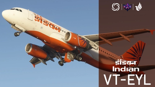 Indian Airlines VT-EYL - (w/cabin)