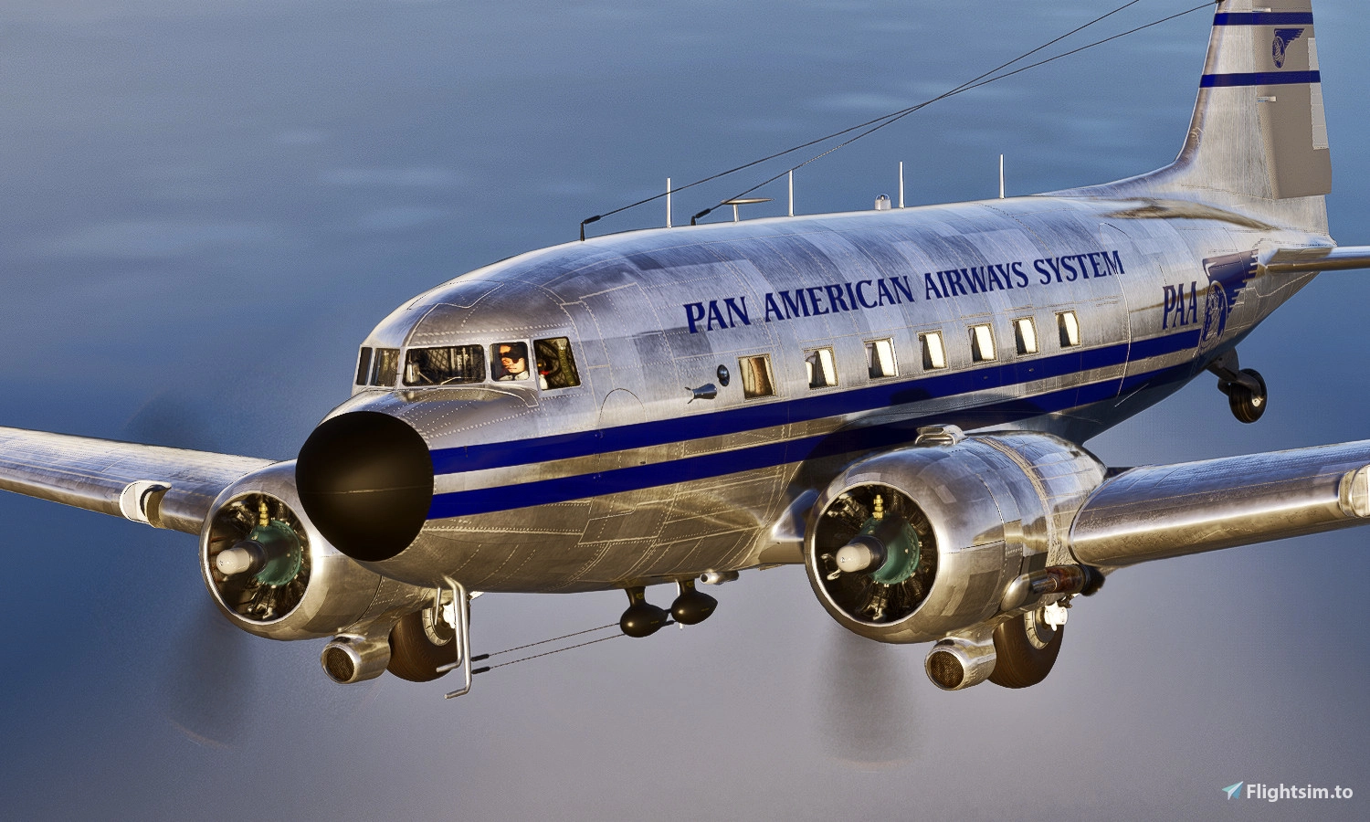 Indiana Jones Series - Douglas DC-3 - Pan American Airways "PAA NC33613" - Image 1