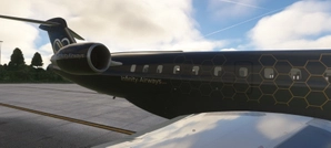 Infinity Airways - CRJ 550 - V2 thumbnail 3