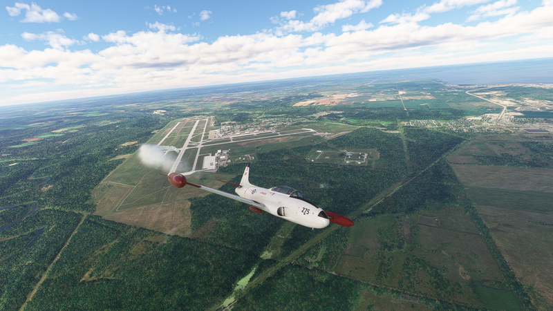 Inibuids T-33 RCAF Snowbird for Microsoft Flight Simulator | MSFS