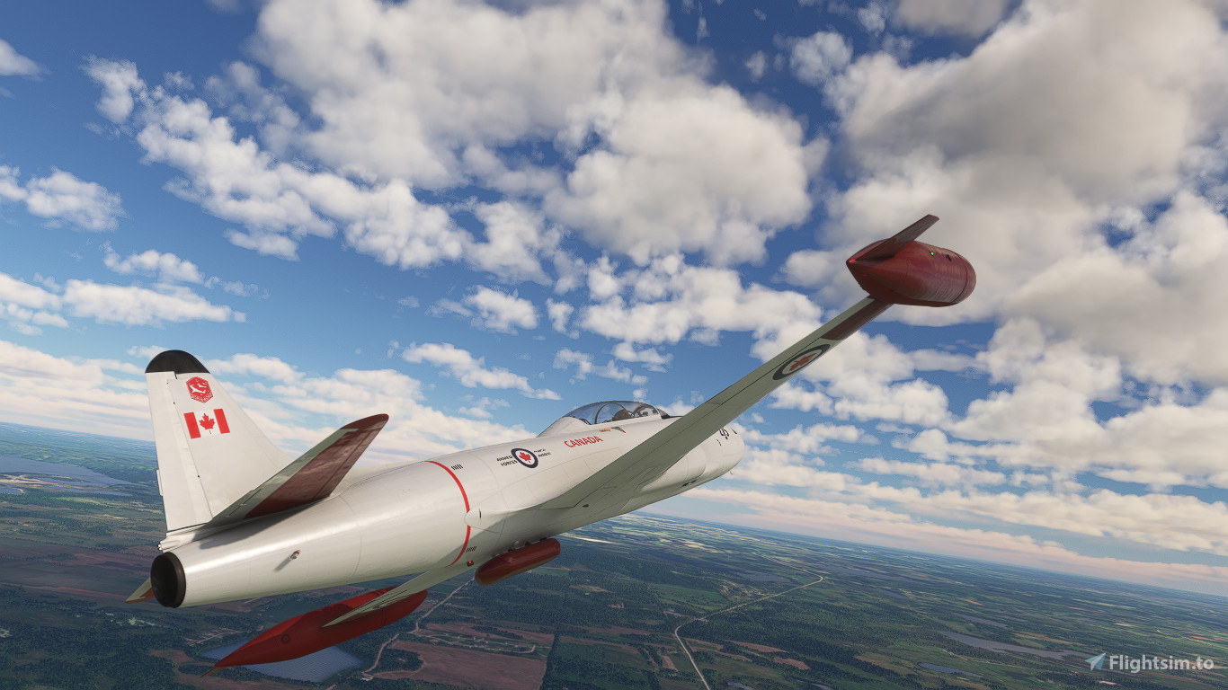 Inibuids T-33 RCAF Snowbird for Microsoft Flight Simulator | MSFS
