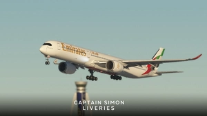 iniBuild A350-1000 Emirates New Livery (A6-EYA) Fictionnal | Requested thumbnail 1