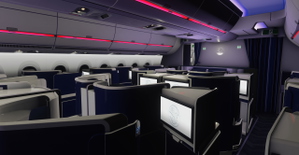 [iniBuilds A350] Air France Cabin Pack thumbnail 6