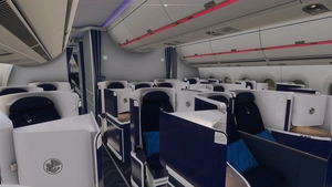 [iniBuilds A350] Air France Cabin Pack thumbnail 13
