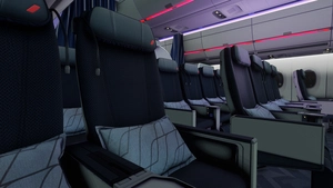 [iniBuilds A350] Air France Cabin Pack thumbnail 11