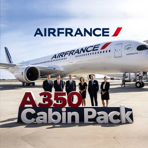[iniBuilds A350] Air France Cabin Pack