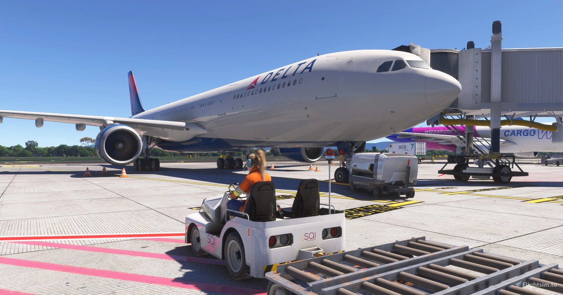 iniBuilds | A330-300 GE | Delta Airlines N821NW | MSFS2024 - Image 1