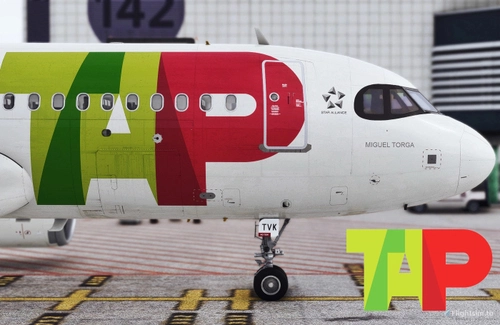 Inibuilds A20N  | TAP Air Portugal CS-TVK "Miguel Torga" | High Fidelity Livery 1.0