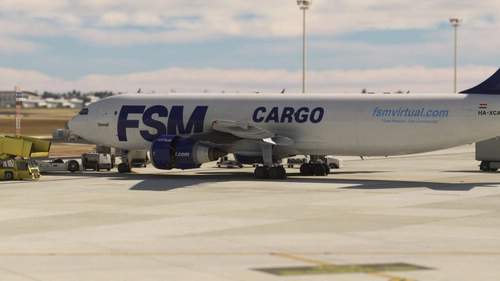 inibuilds A300-600 FSM Virtual Airlines Cargo  Livery