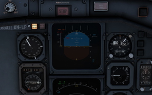 Inibuilds a300-600 Nose gear "down look"  compression mod (PFD level with horizon fix) thumbnail 6