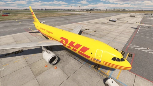 iniBuilds - A300-600R(F) - DHL EAT Leipzig - D-AZML