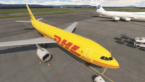 iniBuilds - A300-600R(F) - DHL EAT Leipzig - D-AZMN