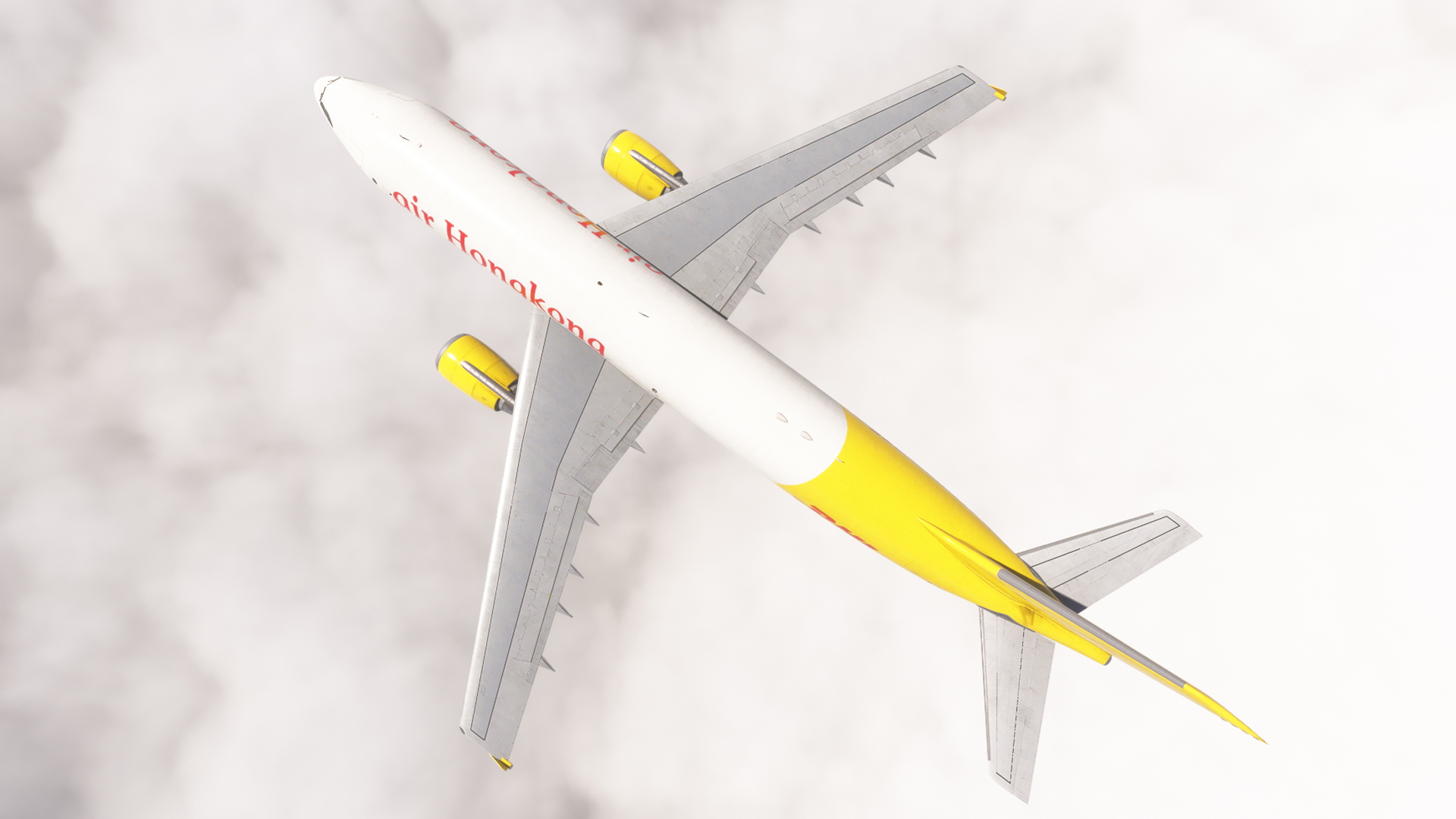 iniBuilds A300 Air Hong Kong op DHL Aviation Fleet [8K] - Aircraft