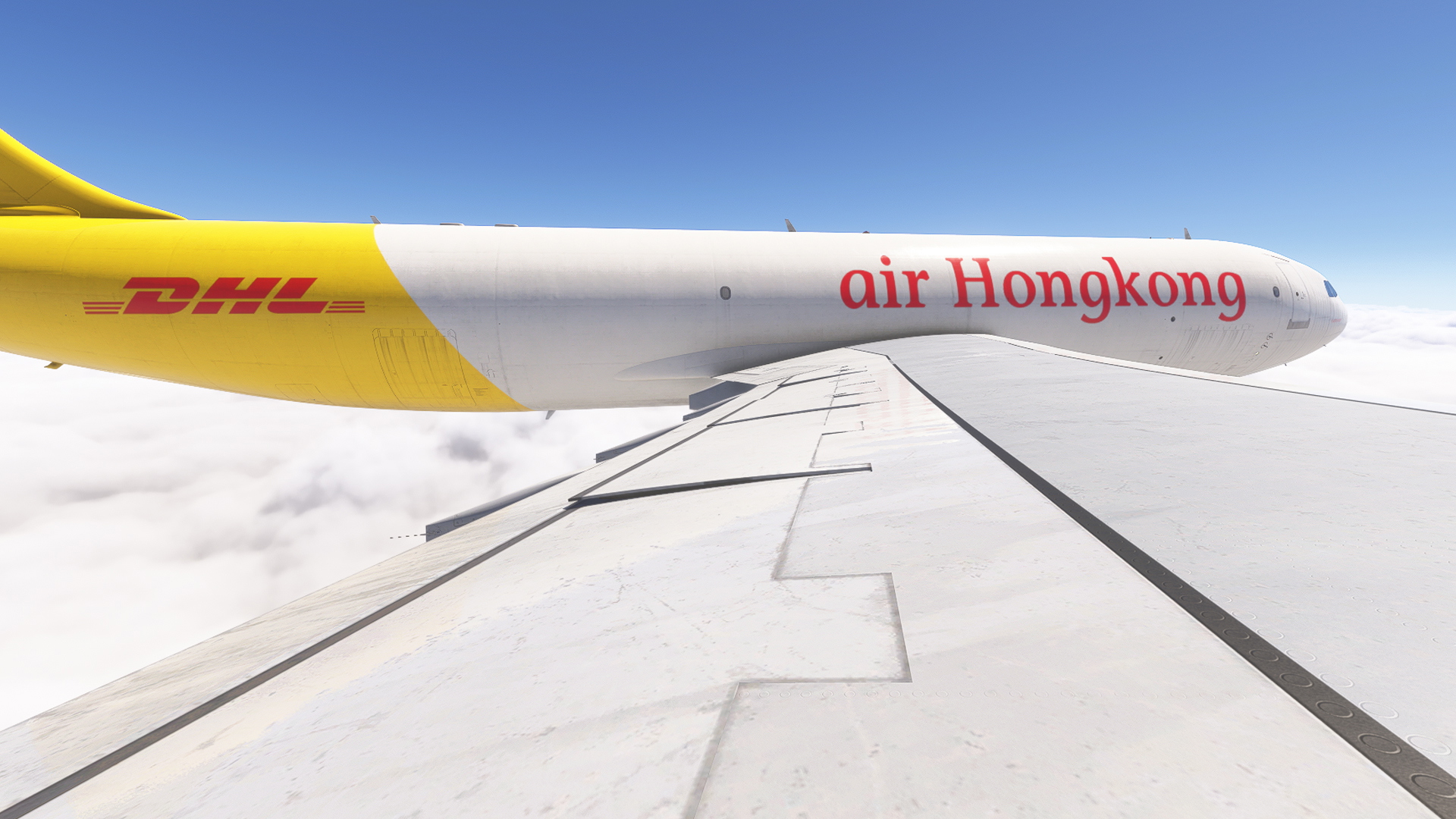 iniBuilds A300 Air Hong Kong op DHL Aviation Fleet [8K] - Aircraft