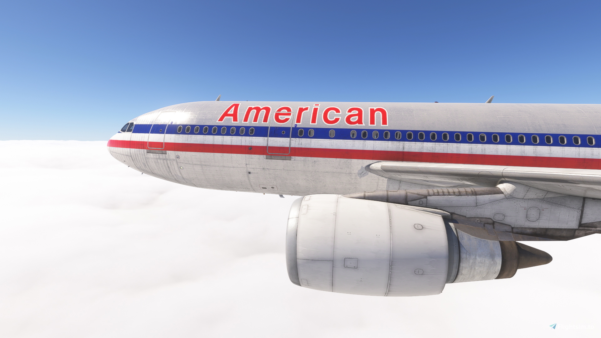 iniBuilds A300 w/ cabin American Airlines Fleet [DIRTY] [8K] - Image 1