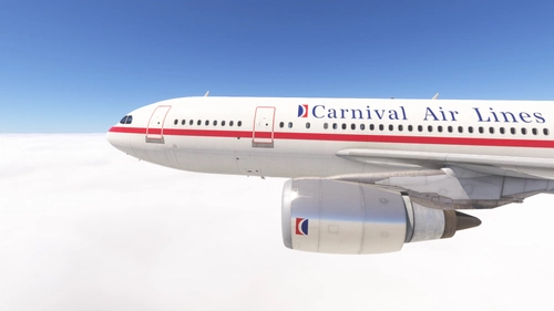 iniBuilds A300 Carnival Airlines N223KW & N224KW [8K]