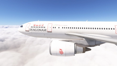 iniBuilds A300 Dragon Airlines - Cargo and Passenger  [8K]
