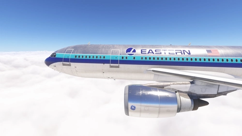 iniBuilds A300 w/ cabin Eastern Air Lines (N235EA) - standard and metallic [8K]