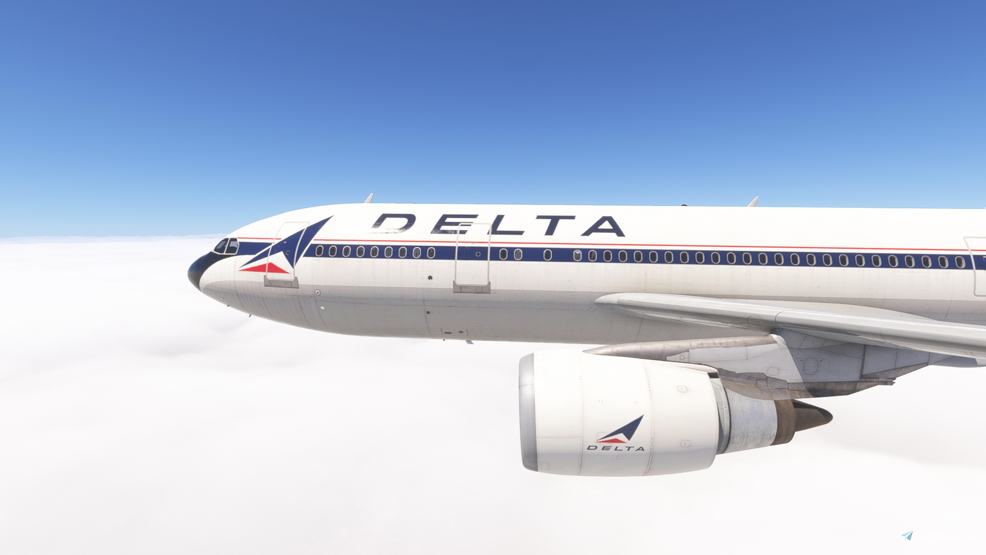 iniBuilds A300 w/ cabin Delta Air Lines N812PA [8K] - Image 1