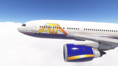 iniBuilds A310-300 /w cabin ATA Airlines (N527AT)