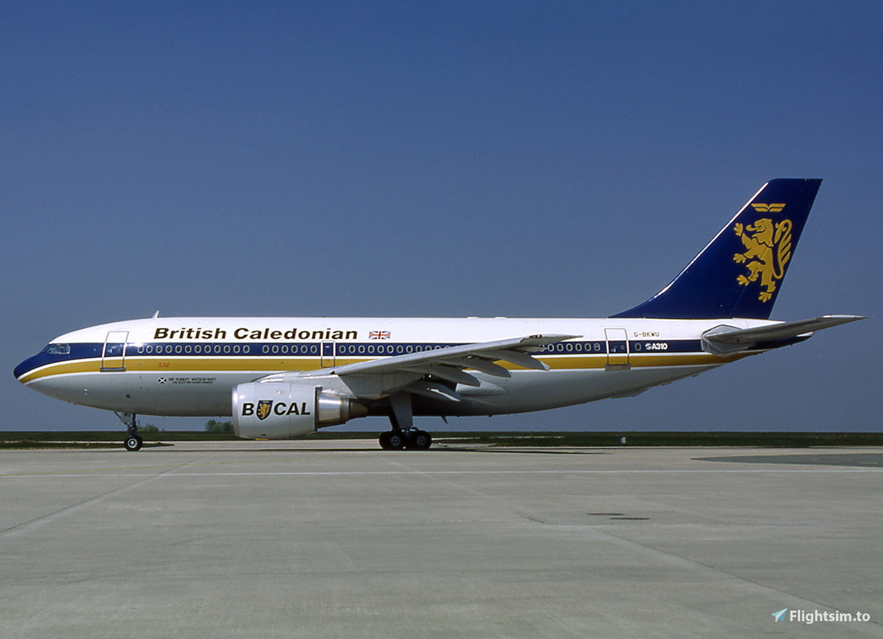Modellino Aereo Gemini Jets British Caledonian Airbus A310-200 G-BKWT Scala 1:200 - Foto 3