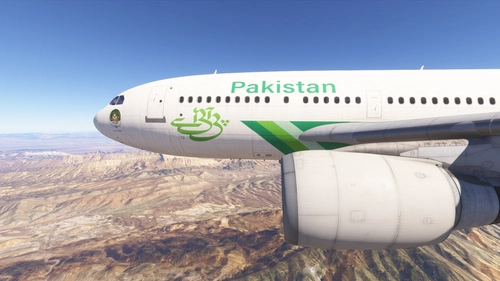 iniBuilds A310-300 /w cabin Pakistan International Airlines (PIA) Vintage Mini Fleet