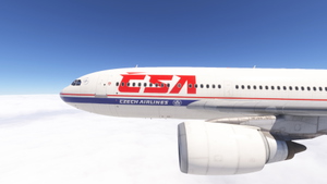 iniBuilds A310-300 /w cabin ČSA - Czech Airlines (OK-WAB) thumbnail 1