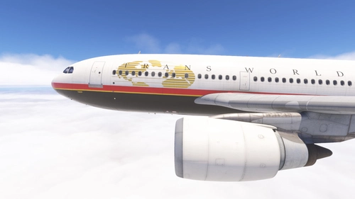 iniBuilds A310-300 /w cabin TWA - Final Livery (N605TW)