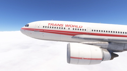 iniBuilds A310-300 /w cabin TWA (N601TW)