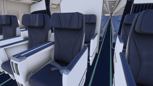 iniBuilds A310-300 /w cabin American Airlines - no metal (N91050) thumbnail 9