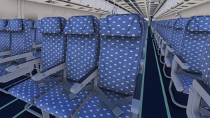 iniBuilds A310-300 /w cabin American Airlines - no metal (N91050) thumbnail 10