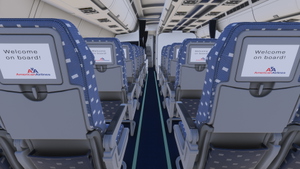 iniBuilds A310-300 /w cabin American Airlines - no metal (N91050) thumbnail 11