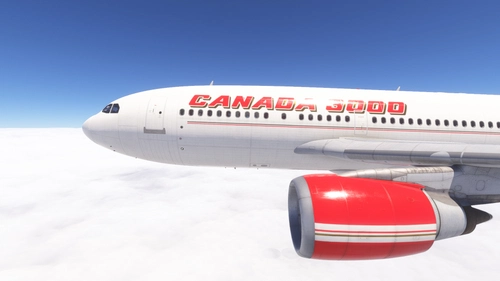 iniBuilds A310-300 /w cabin  Canada 3000 (C-GRYV)