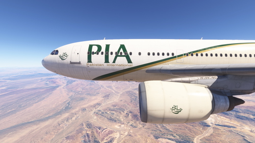 iniBuilds A310-300 /w cabin Pakistan International Airlines (PIA) Fleet