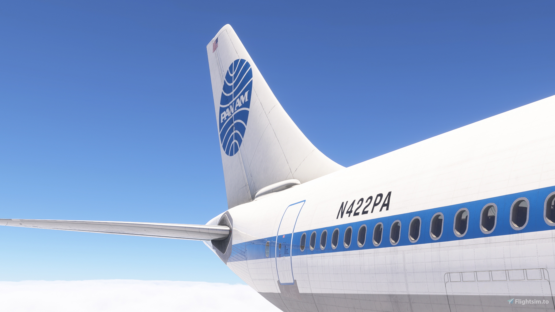 iniBuilds A310-300 /w cabin PAN AM - Retro Design (N422PA
