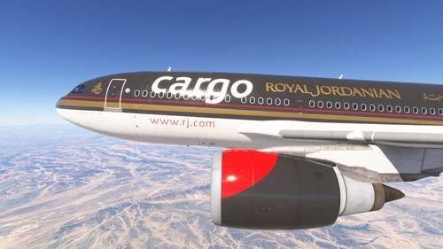 iniBuilds A310-300 /w cabin Royal Jordanian Cargo (JY-AGQ)
